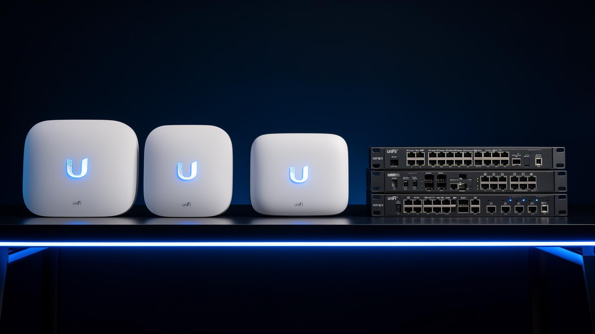 Ubiquiti equipment showcase